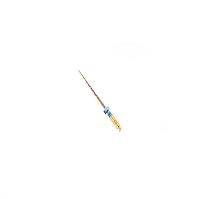 Hospital / Clinic Rotary Dental Endodontic Instruments Niti Gold Nano Coating