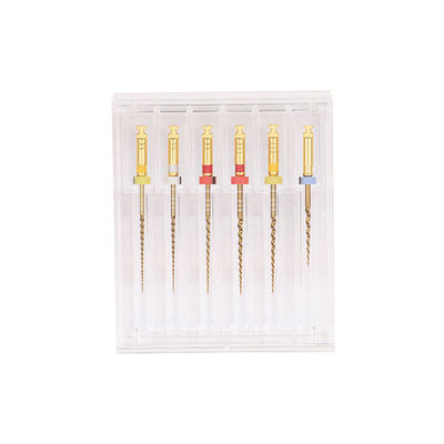 TX-Gold Engine, NITI W-Mire Gold Taper File,root canal instruments, ISO, used for dental