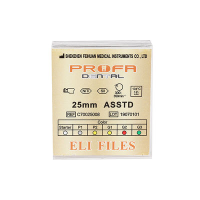Eli Gold Path Endo Rotary Files Size P1 For Dredging Calcified Root Canals