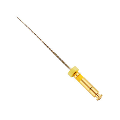 Triangle Nickel Titanium Size P2 Rotary Files High Cutting Efficiency