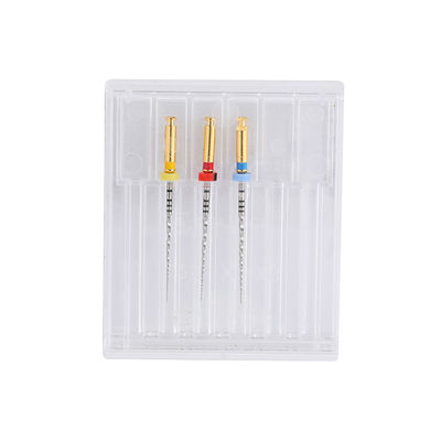 High Cutting Efficiency Niti Endo Files , Three Pcs A Pack Endo File Systems