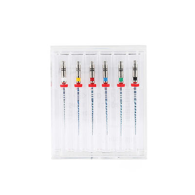 Heat Activated Endo Rotary Files , Dental Rotary Files Compatible With Vortex Blue