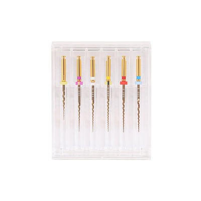 Super Gold System Super Flexibility M-wire Super Files Gold Size F2  ISO Red