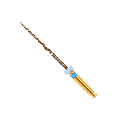 Safety Super Gold Endo Rotary Files For Root Canal Treatment Variable Taper