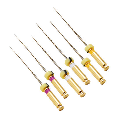 Anti Rotation Fatigue Dental Rotary Files , Durable NITI Rotary Instruments Endodontics