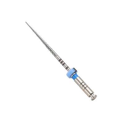 ISO Blue Niti Endo Files Root Canal Treatment Flexible For Going Thorough Crown