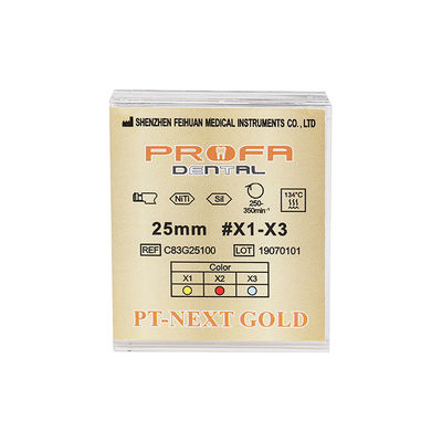 Safety PT - NEXT One Shape Dental Rotary File , Assorted Size Endo Motor Files