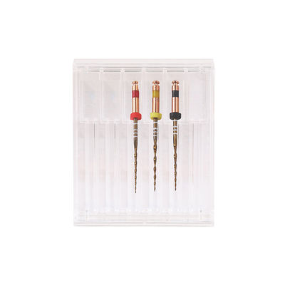 Nickel Titanium M Wire Edge Taper Rotary File , Anti Fracture Waveone Endodontic System