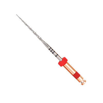 Safety Niti Rotary Instruments Endodontics , ISO Red Endo Flare Files For Cyclical Endodontic Retreatment