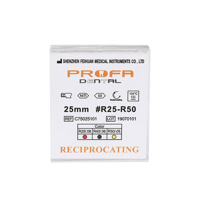 Engine Use Reciprocating Endodontic Files Single For Root Canal Preparation