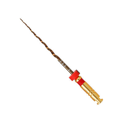 NITI Gold Dental Endodontic Instruments Endoline Single File Rotary Systems 
