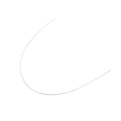 Round Upper Dental Braces Wire , Square Ovoid Natural Nickel Titanium Wires Orthodontics