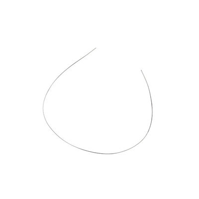 Anti Corrosion Upper Orthodontic Archwire 0.012 - 0.020 Inch Size For Clinic