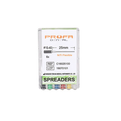 Nickel Titanium Root Canal Obturation Spreader Lateral Condensation Assorted Size 015 - 040