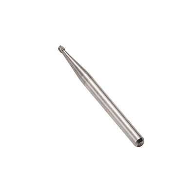 Length 22.5mm Tungsten Carbide Bur , Round Fear Head Dental Hand Tools
