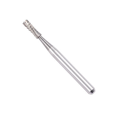 High Hardness Dental Tungsten Carbide Bur Tungsten / Stainless Steel Material