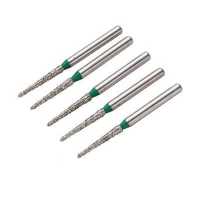 Stainless Steel Shank Neo Diamond Dental Burs , Multi Size Dental Handpiece Burs