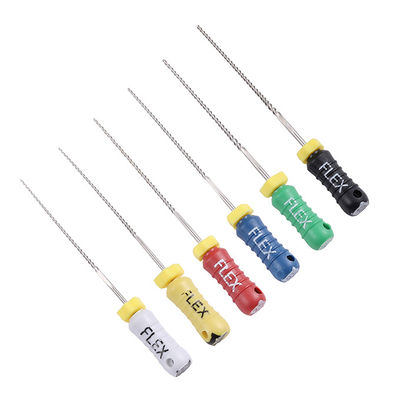 Safety Stable Dental Hand Instruments , Assorted Size K-Flex Files Endodontics