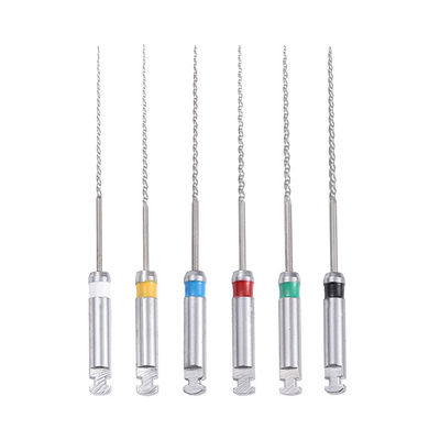 Multi Size Root Canal Files Niti Endodontic Reamer Flexible For Expand Root Canal