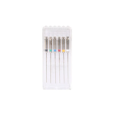 Stainless Steel K Root Canal Files For Shapping Canal / Removing Debris