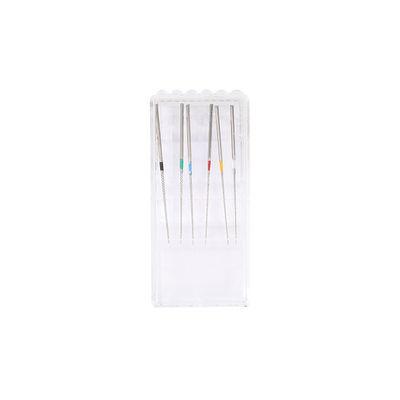 Single Size Root Canal Preparation Colored U File Stainless Steel Material
