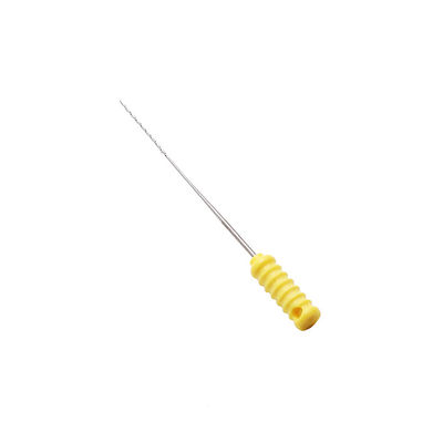 Safety Root Canal Preparation Fully Elastic Barbed Broach For Removing Debris / Residues