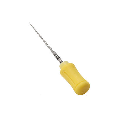 F4 Yellow NITI Rotary Hand Files , Dental Material Instruments In Endodontics