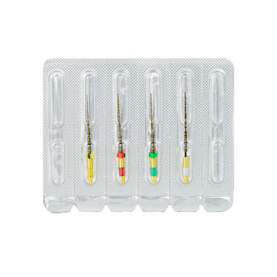 Double Edged Reciprocating Endodontic Files Niti M - Wire Gold Material
