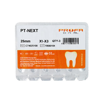 Safety PT - NEXT One Shape Rotary File , Assorted Size Endo Motor Files