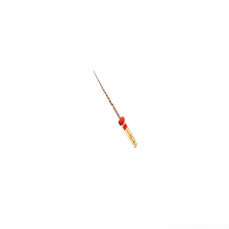 Hospital / Clinic Rotary Dental Endodontic Instruments Niti Gold Nano Coating