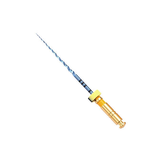 Triangle Cross Section Dental Endo Files , B1 NITI M Wire Endodontic Files