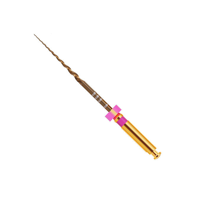 High Flexibility Taper Endodontic Files , S1 21 / 25 / 31mm Vortex Rotary Files