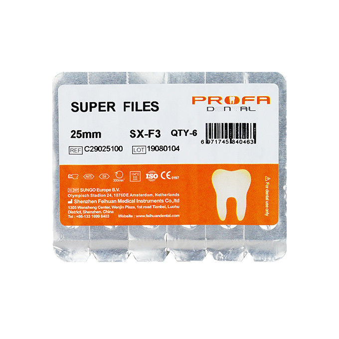Dental Niti  Files Assorted With Sodium Hypochlorite Multi Function Easy Shaping