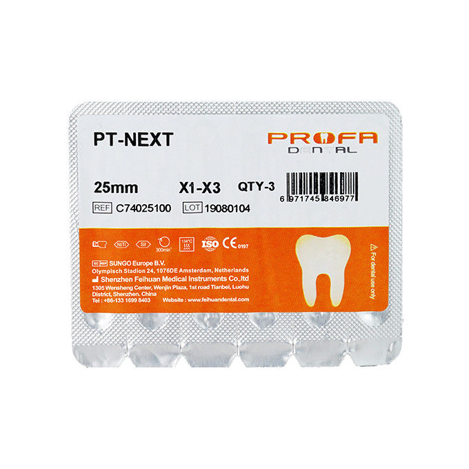 Safety PT - NEXT One Shape Rotary File , Assorted Size Endo Motor Files